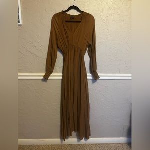 Dark Mustard Maxi Dress